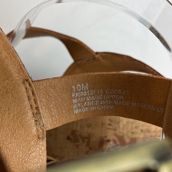 Korks Whitney Platform Sandals Sz 10 Fisherman Studded Heeled Boho Vacation - Picture 12 of 16